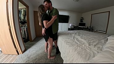 Oral Foreplay Missionary Sex and Huge Creampie